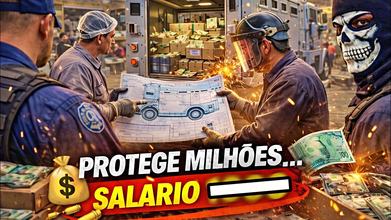 COMO É FEITO CARRO FORTE NO PROCESSO INDUSTRIAL