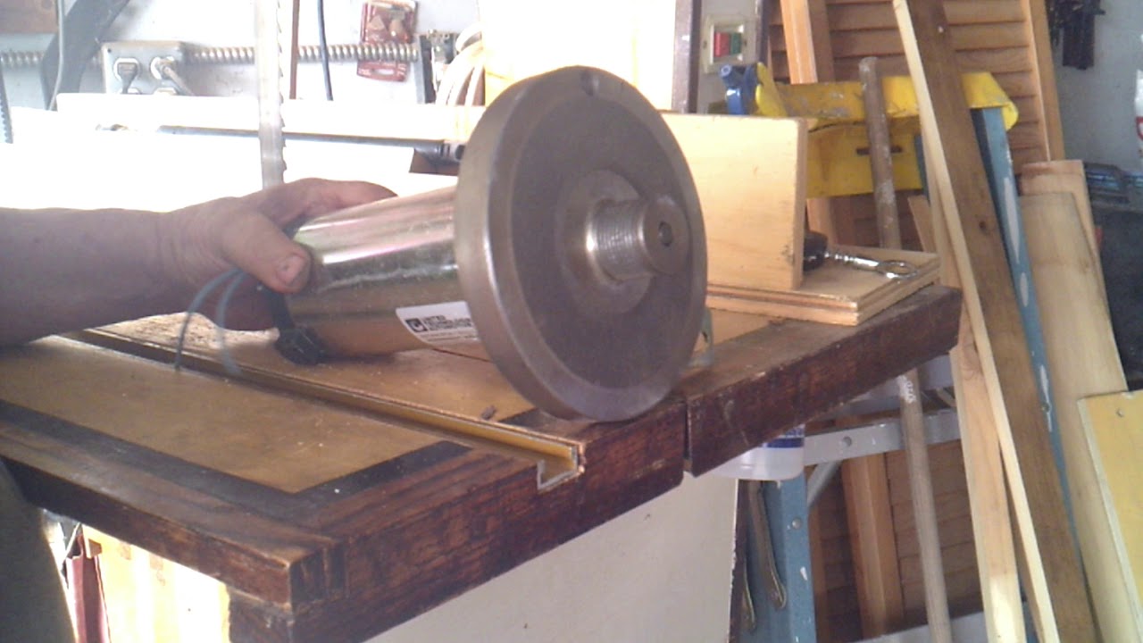 Harbour Freight lathe modifications with a DC motor