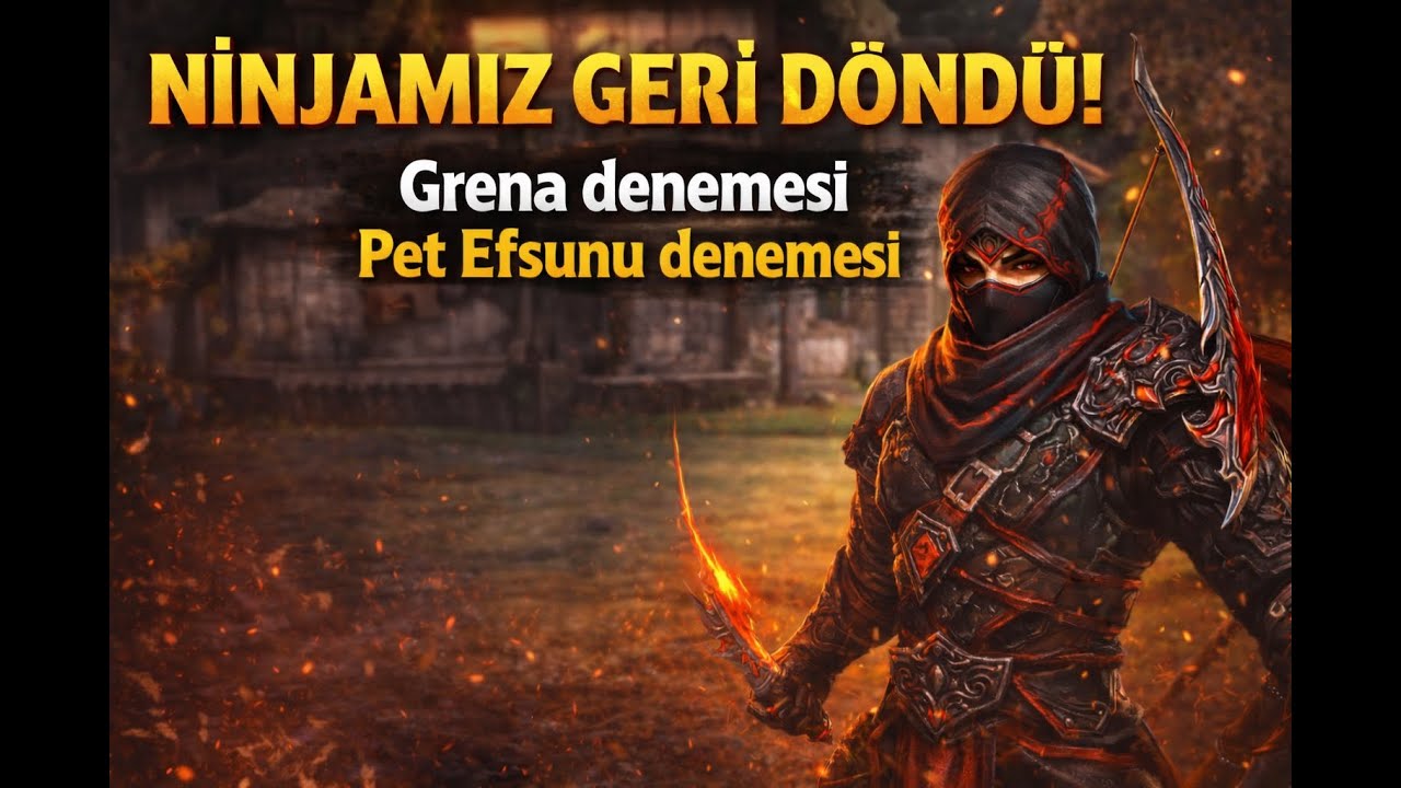 Pet Efsunu Denedim | Ninjanın Dönüşü | Ufaktan Simya Zararı | Zodyak Raporu | Metin2 TR Ruby Charon