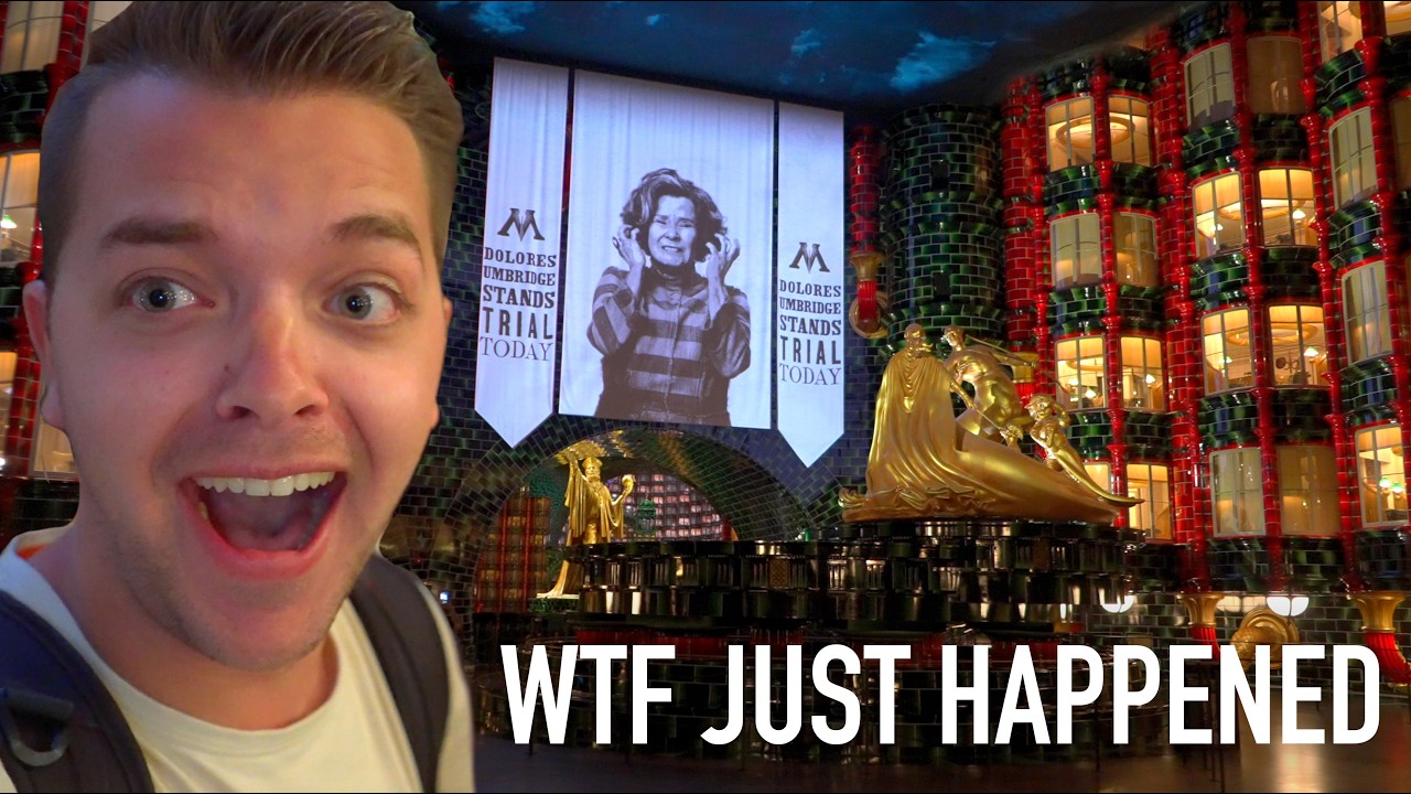 We Rode Harry Potter Battle at the Ministry at Epic Universe!! The Worlds Most Ambitious Dark Ride!