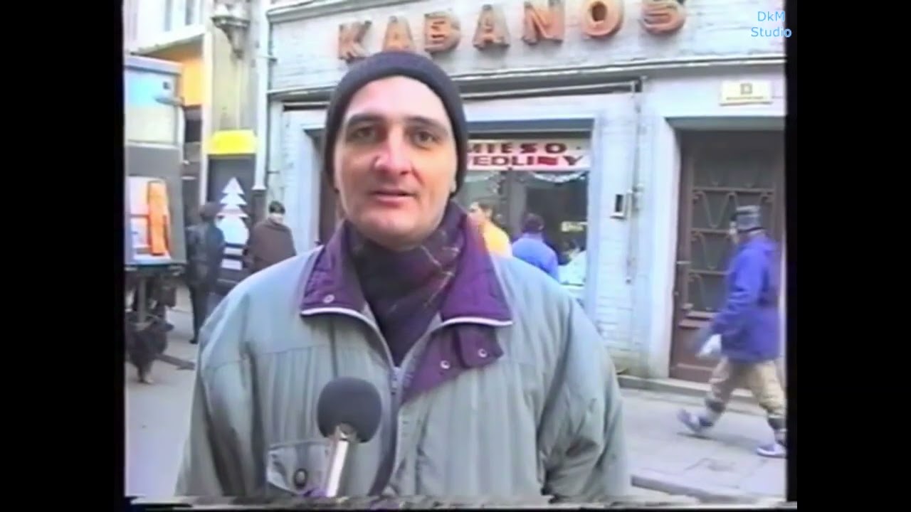 Archiwalna Jelenia Góra cz.15. "Handlowe ulice Jeleniej Góry - ul. M. Konopnickiej" - 1994 rok