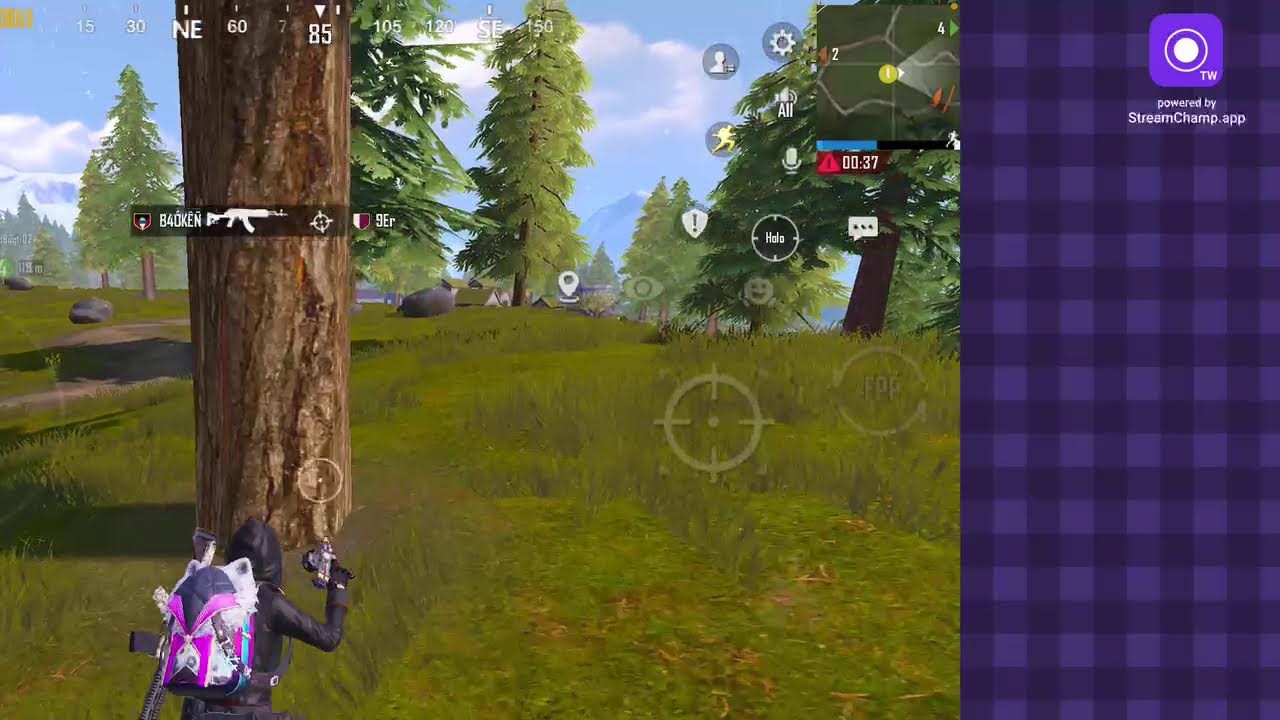 Broadcast powered by StreamChamp