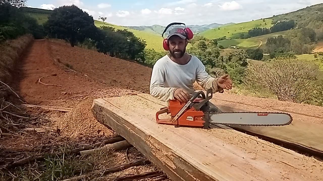 Qual é o melhor modo para desdobrar serrar pra frente ou arrastar motor para traz 🤔