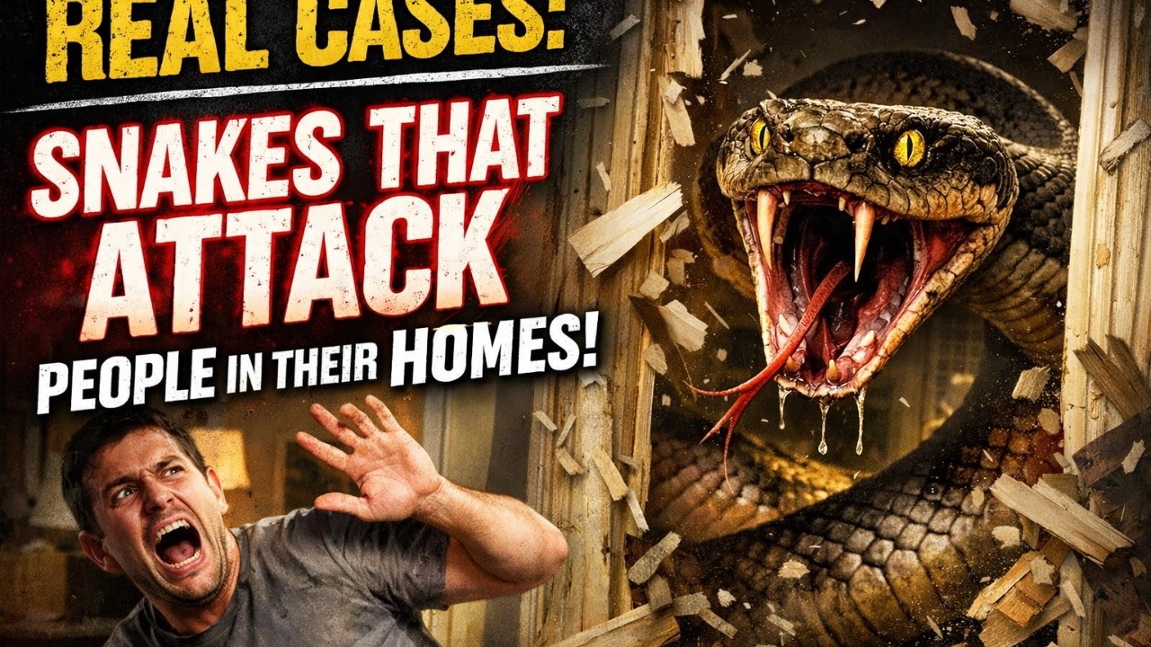 Real Cases: Snakes That Attack People In Their Homes