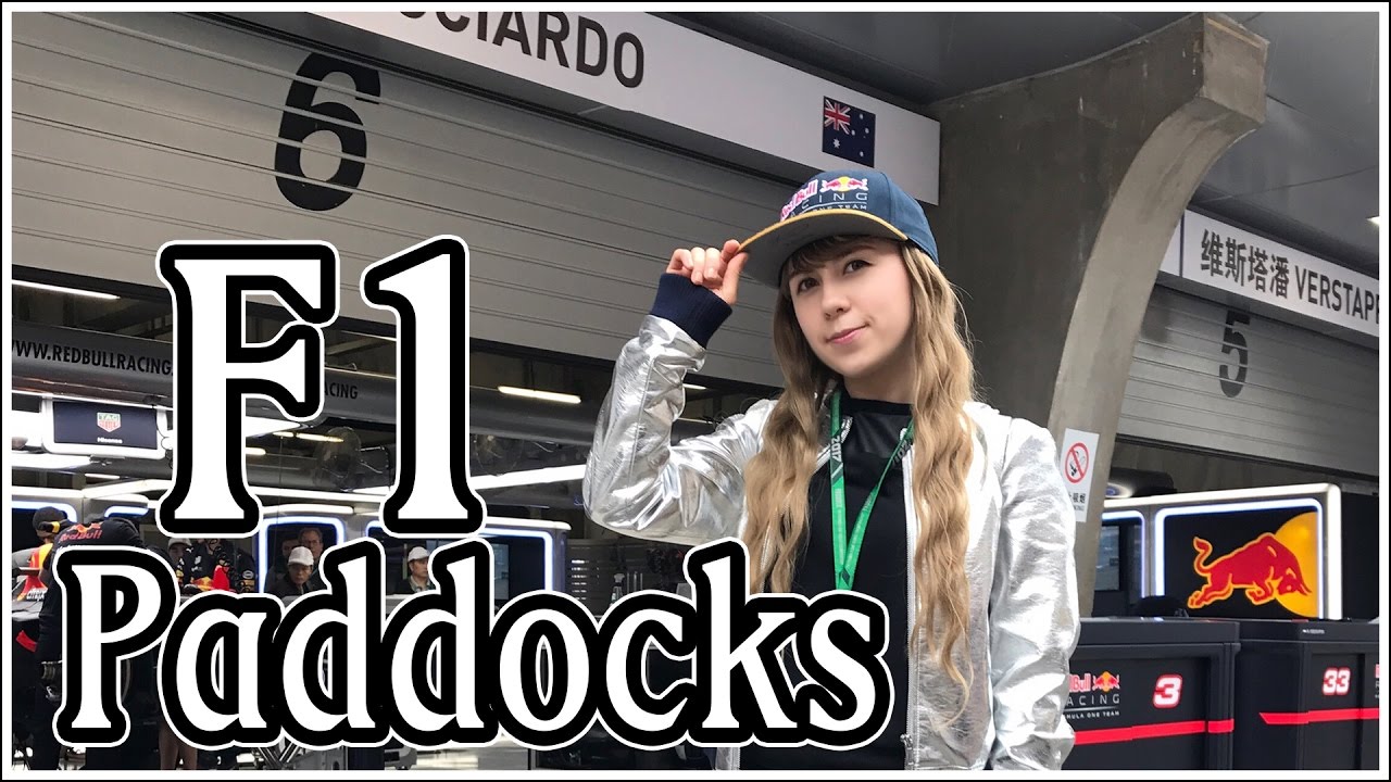 Ricciardo and Verstappens Paddocks, F1 Grand Prix China