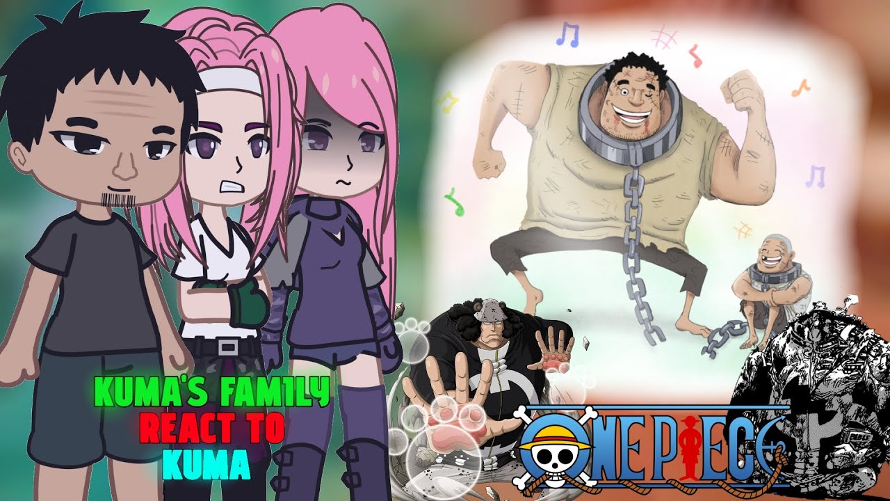 Kuma's Family React to Kuma || 2x || React to Luffy || Part 1/? || One Piece Reaction || React to