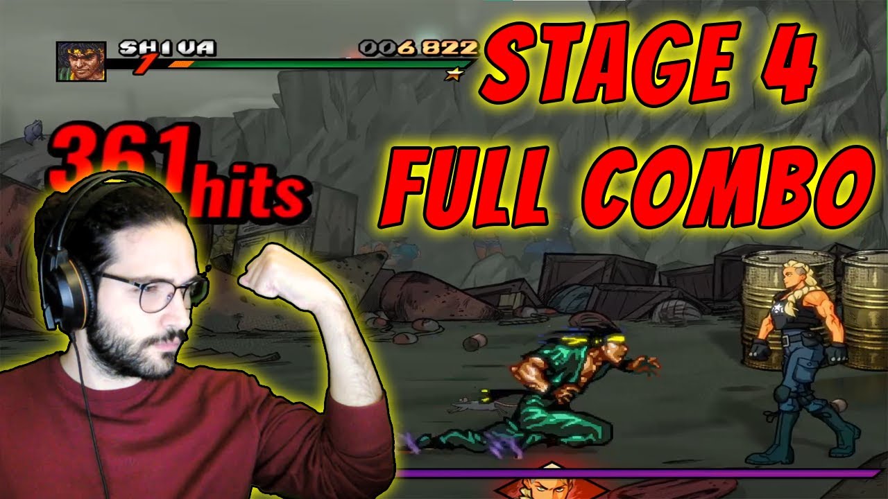 Streets of Rage 4 Shiva SoR3 Perfect Full Combo Stage 4 Mania ! V05
