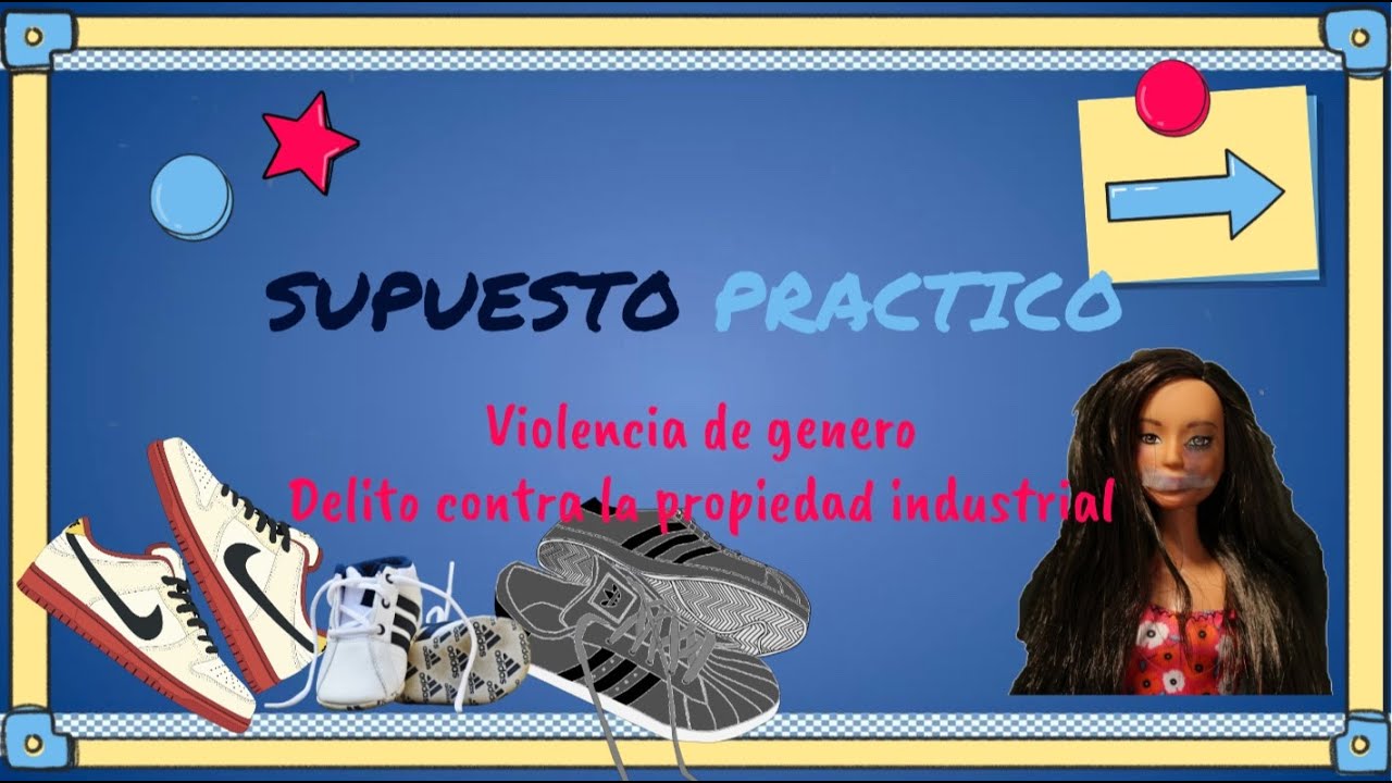 👮6. SUPUESTO PRACTICO DE VIOLENCIA DE GENERO Y DELITO CONTRA LA PROPIEDAD INDUSTRIAL 📝