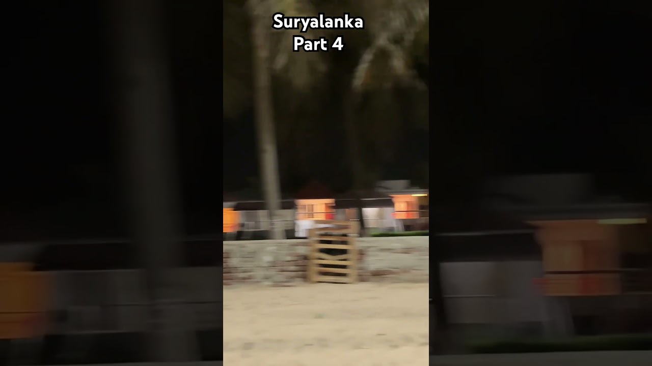 Night time view from suryalanka beach and resorts #suryalanka #beachresorts#shortsviral