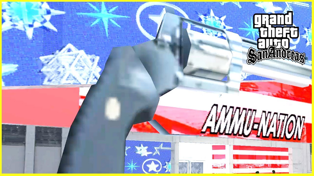 GTA SAN ANDREAS #20  Missão Doberman | Liberando AMMU-NATION