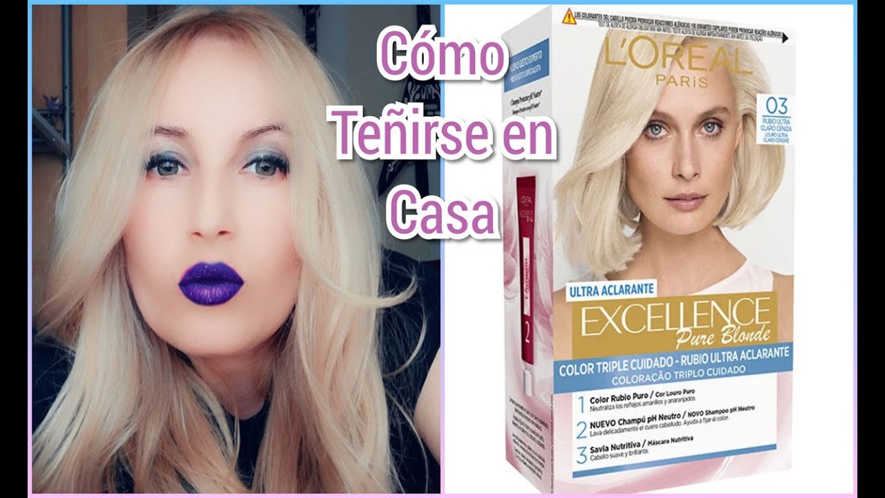 DIY/CÓMO TEÑIRSE EL CABELLO EN CASA /RETOCAR RAÍCES /CONSEJOS Y RESULTADOS /L'OREAL 03