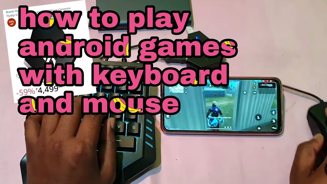 HOW TO PLAY FREE FIRE , PUBG  USING KEYBOARD IN MOBILE malayalam , how to connect flydigi q1