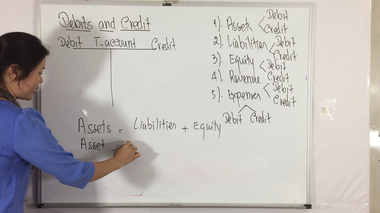 Basic Accounting #4 - Debit and Credit
