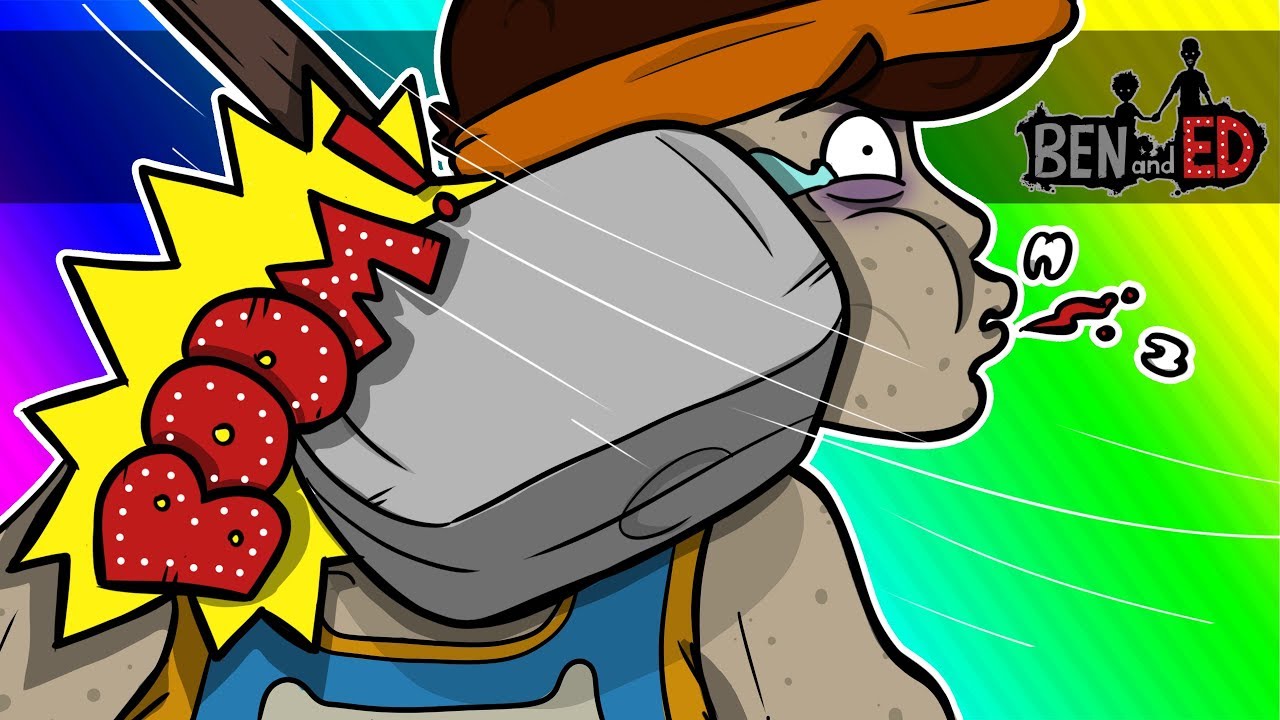 🔥 AŁA! MOJA GŁOWA! DOSTAŁEM W CYMBAŁ! | BEN AND ED BLOOD PARTY /w Disowskyy