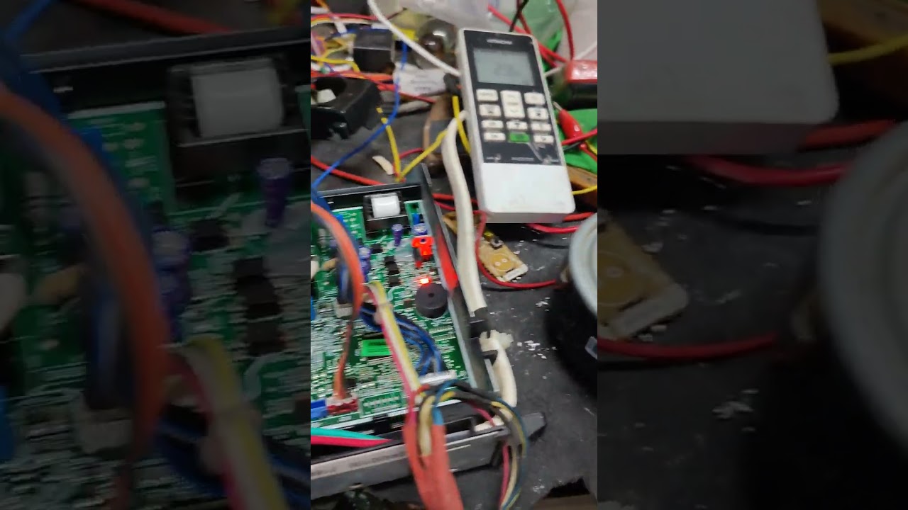 Hitachi Inverter AC communication error solution