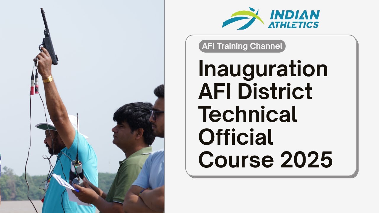 Live Inauguration AFI District Technical Official Course 2025| 15/05/2025