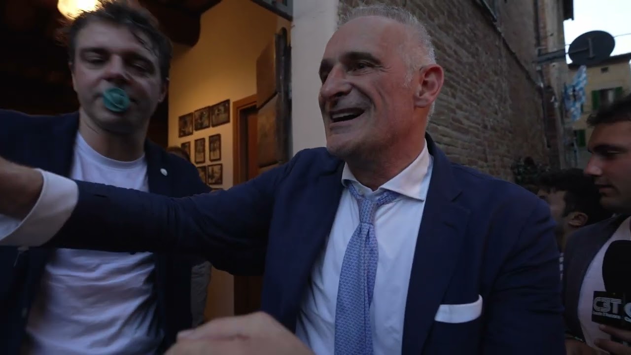 Palio 2 Luglio 2024 - Le Interviste nella stalla