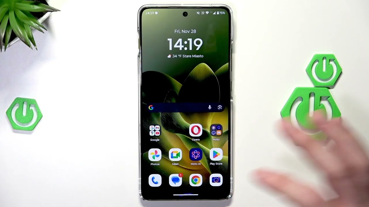 MOTOROLA Edge 70 – كيفية إعادة التشغيل