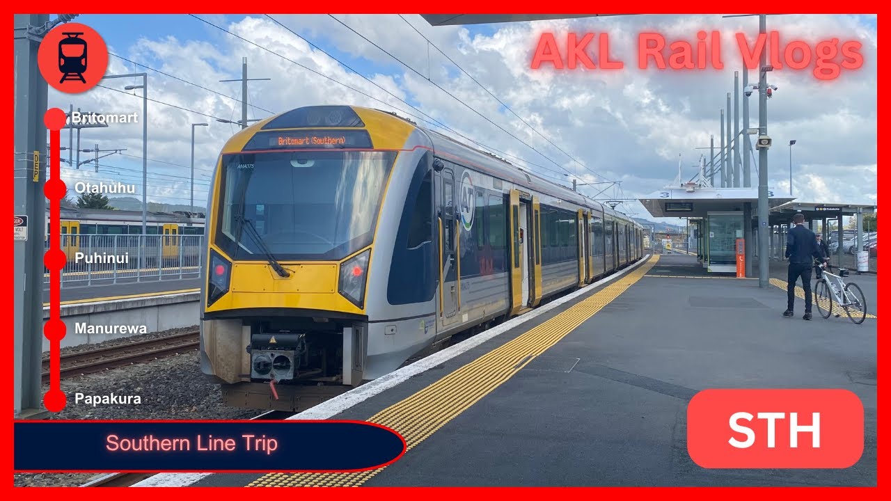 Auckland Rail Vlog 4: Southern Line Trip