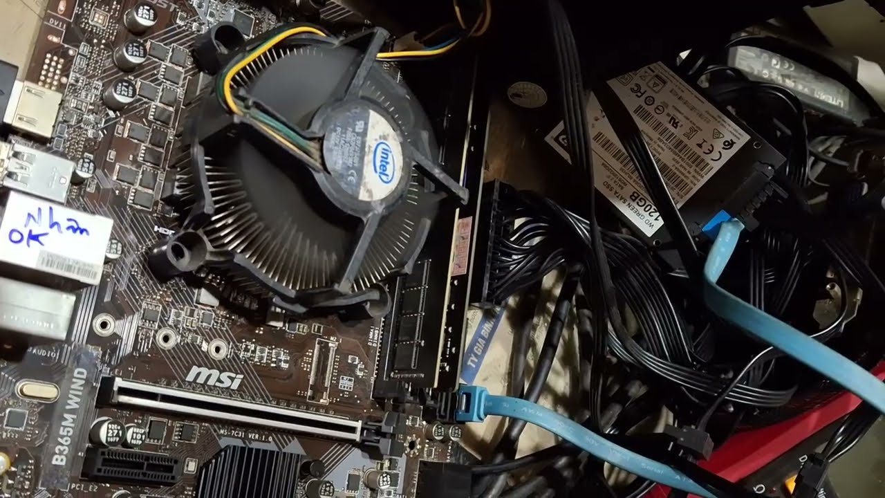 Hướng Dẫn Mod Bios Main Msi B365M WIND Chạy Full Cpu Gen 6789 và Xeon Trên win11 25h2 cực Đơn Giản