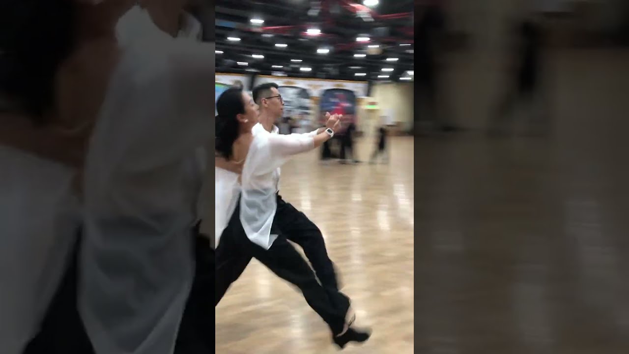 刘志翔 孙媛媛 快步舞 quickstep part1 