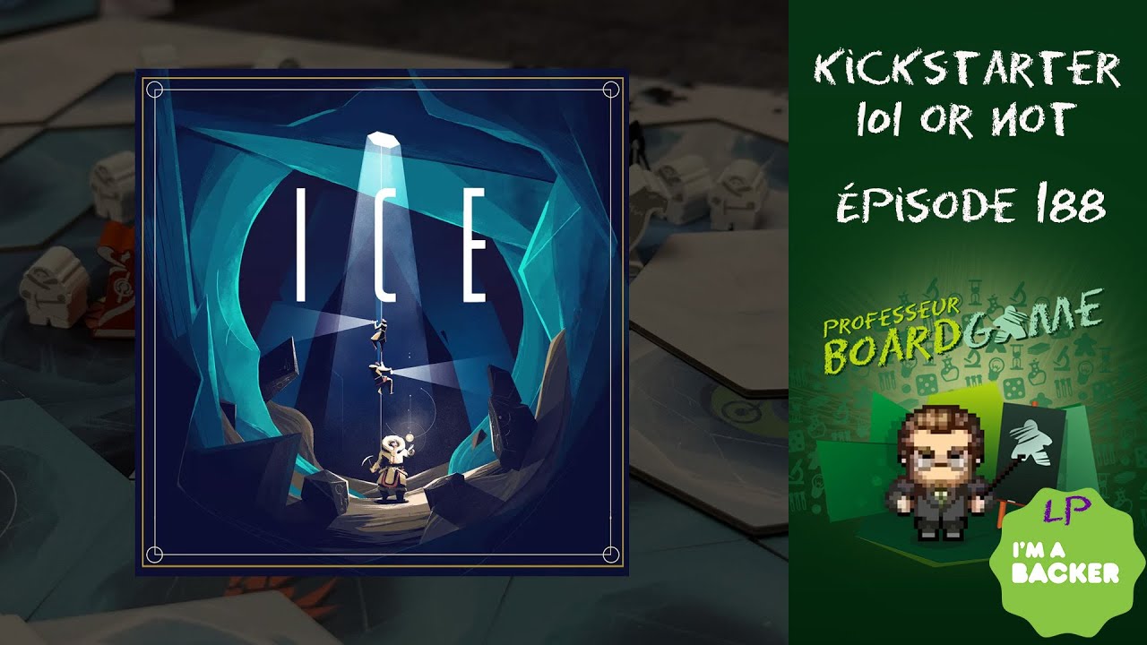 Kickstarter 101 or Not (EP188) I C E - Règles et critique