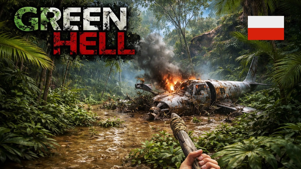 Green Hell PL odc.5 | Rozbity samolot !?