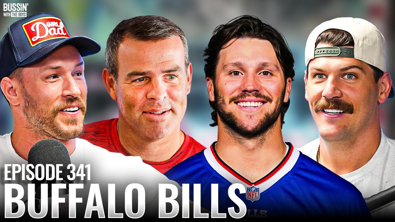 NFL MVP Josh Allen On Buffalo Bills Super Bowl Hopes + Brandon Beane Promises Table Smash | Bussin’