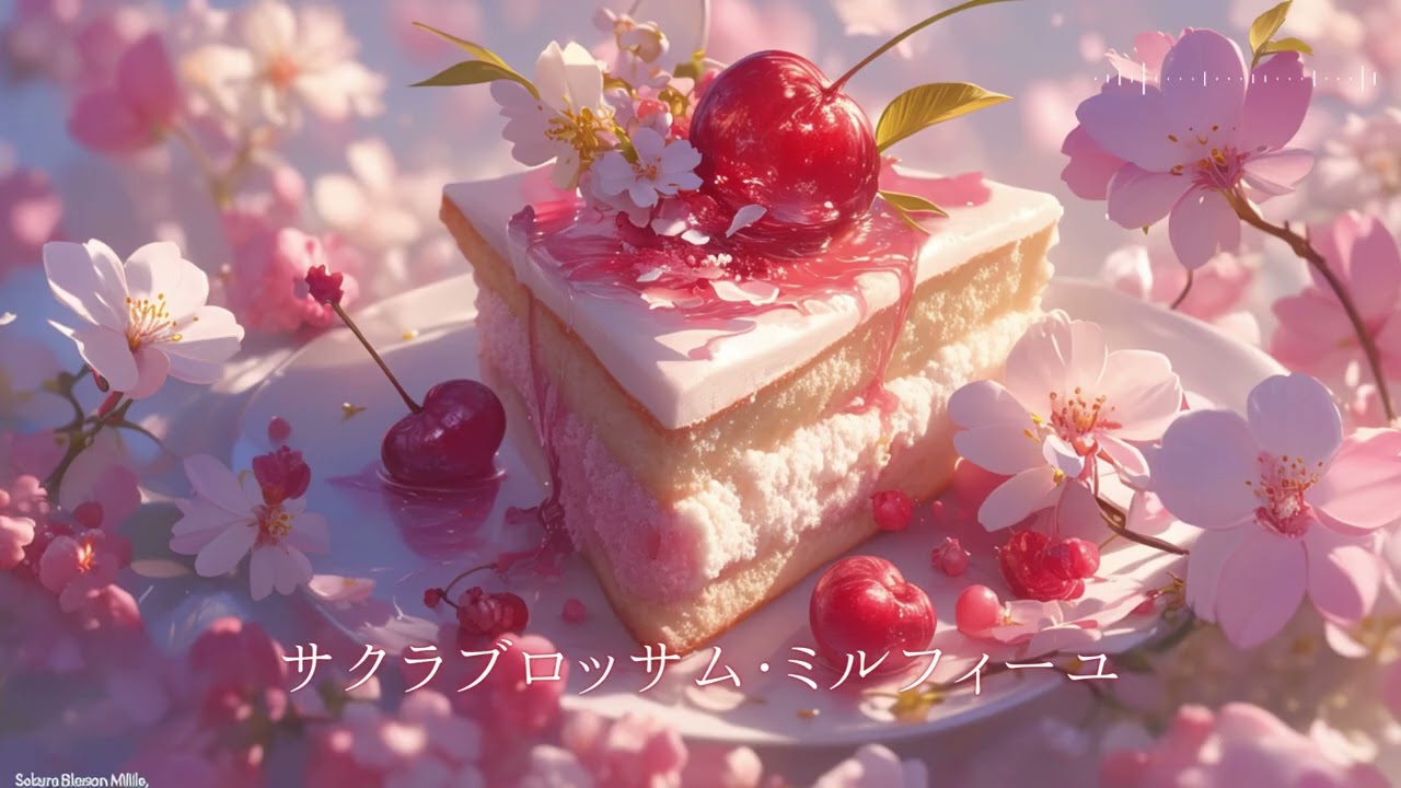 【フリーBGM/1時間】サクラブロッサム・ミルフィーユ（作業用BGM/勉強用BGM/配信用BGM）