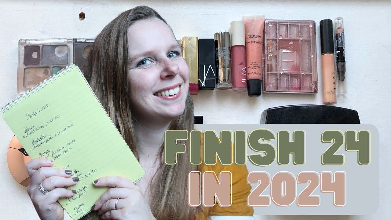 24 Makeup Products I Want To Finish In 2024 - Update 1 // PROJECT PAN