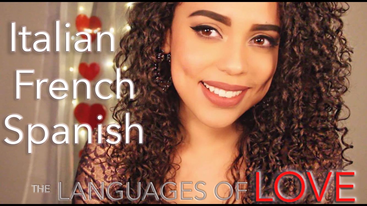 Valentines Day ASMR ~ Whispering in ITALIAN, FRENCH and SPANISH + Eating Chocolates ~
