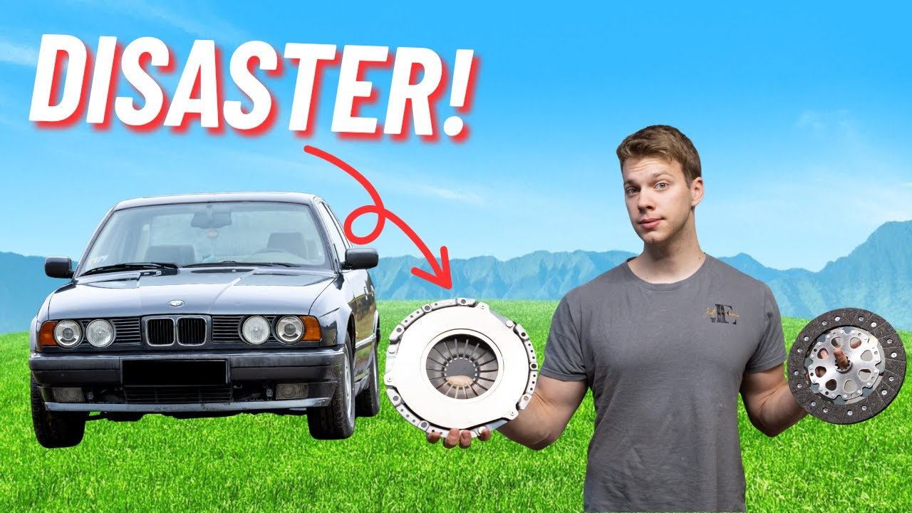 How NOT to change the CLUTCH on an e34 TDS