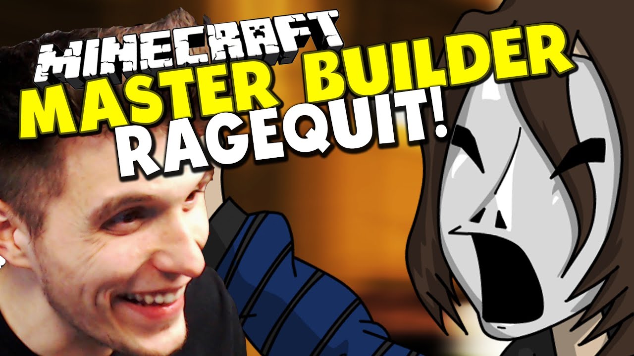 RAGEQUIT VON GERMANLETSPLAY! & PDIZZLES OMA LACHFLASH ✪ Minecraft Master Builder mit GLP
