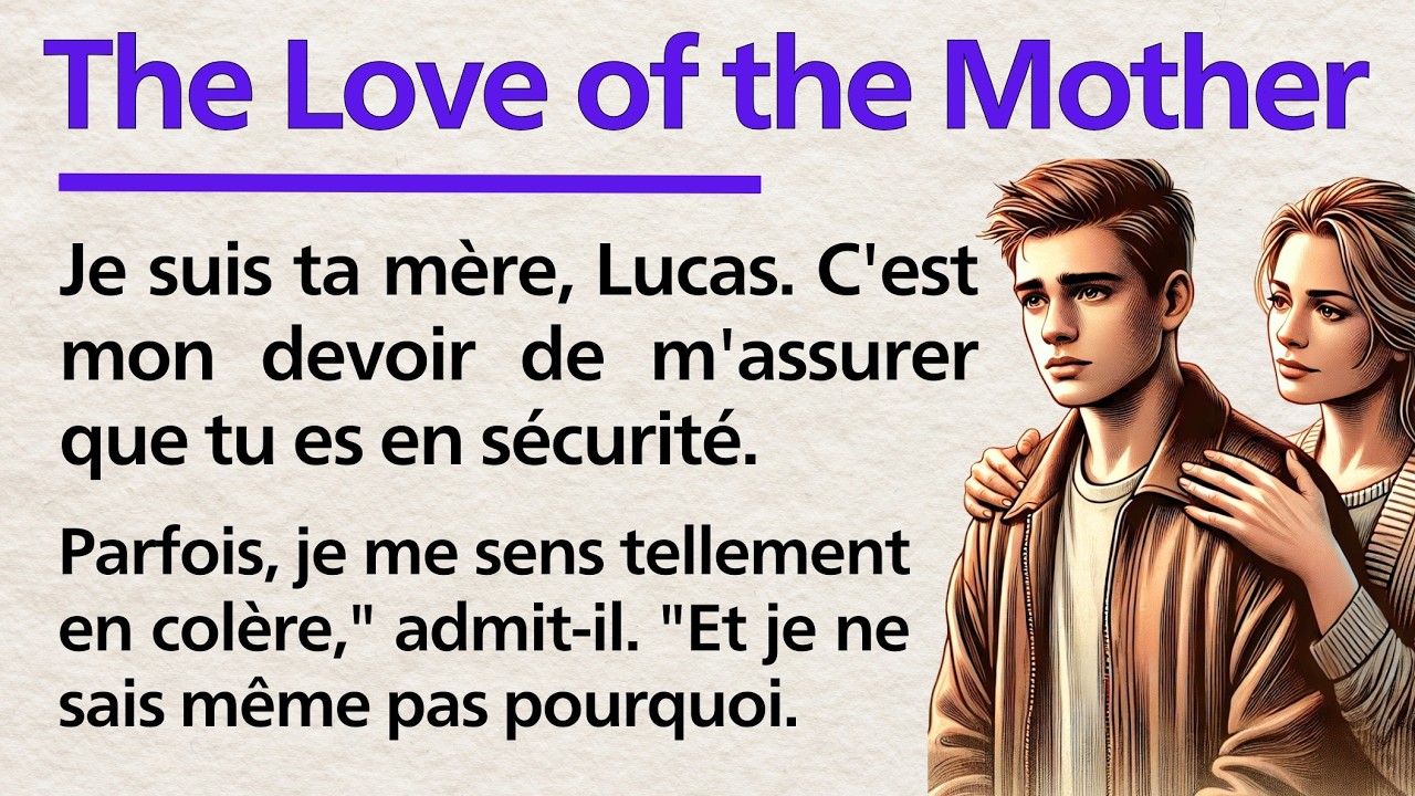 A Mother's Love ❤️ Easy French Story for Beginners | Learn French with Simple Stories