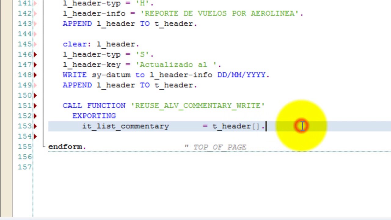 Abap en Español - Clase 007 - Reporte ALV Part. 4