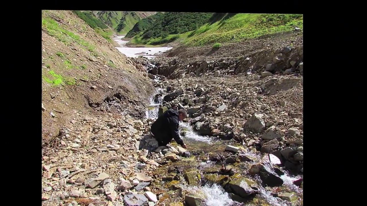 Камчатка Пущинские источники. (Kamchatka. Pushchino thermal springs.)