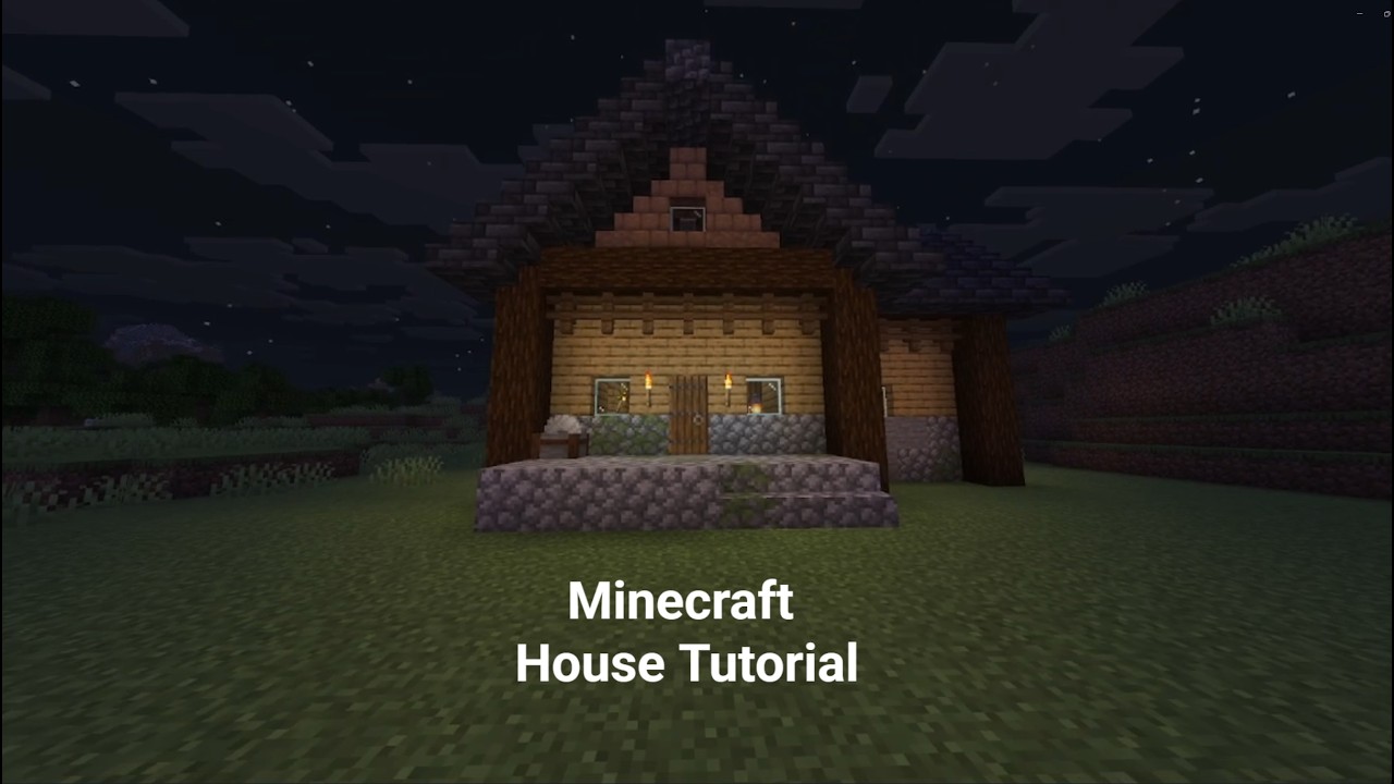 Basic Minecraft House Tutorial