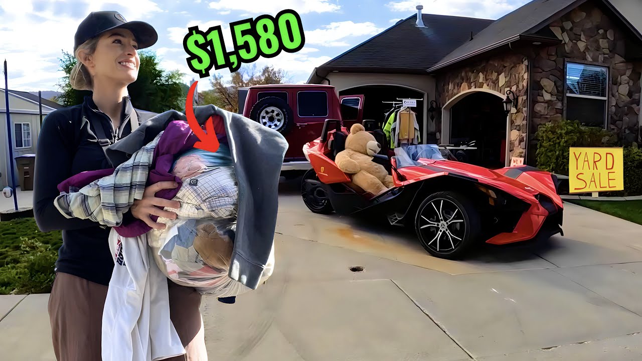 I Filled my ENTIRE Car At This Millionaire's Yard Sale