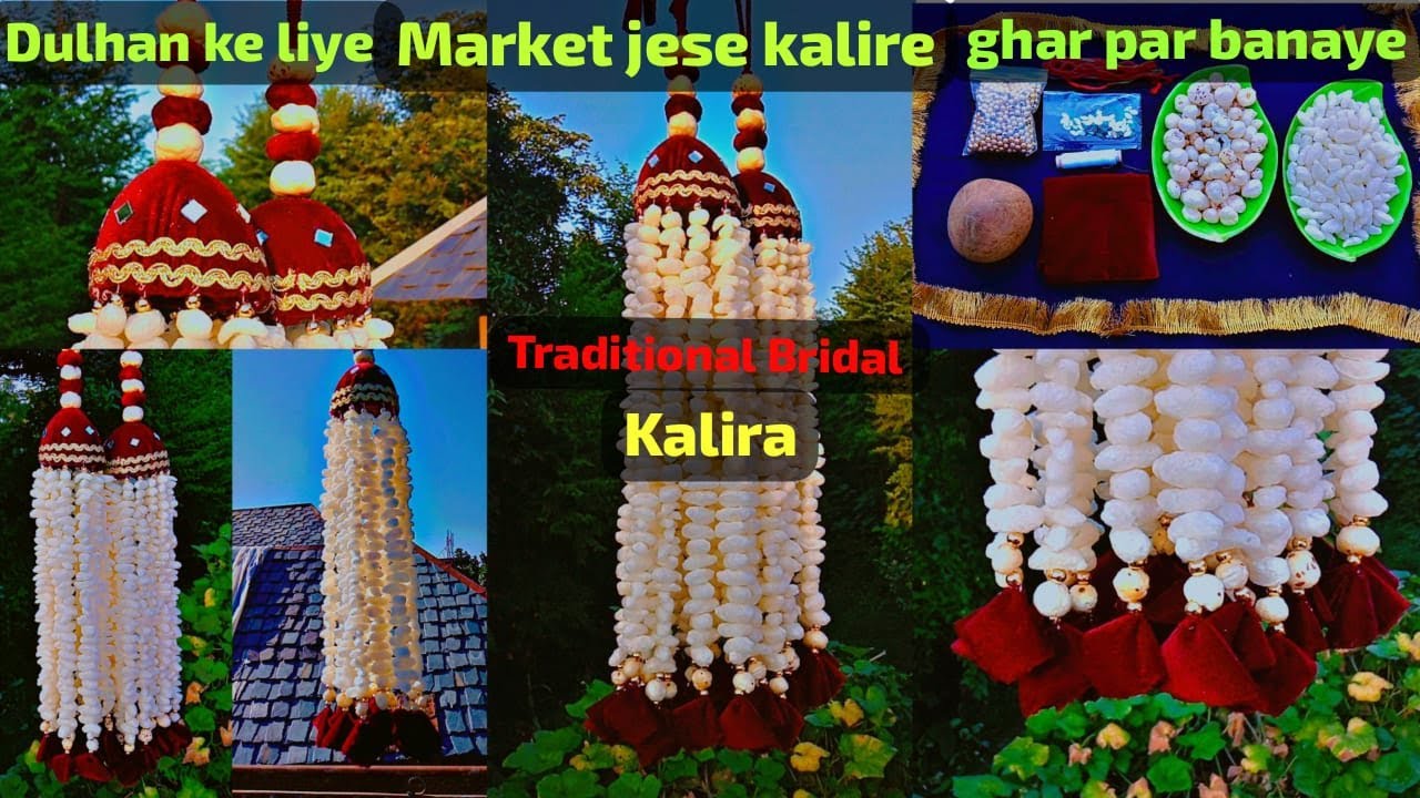कलीरे कैसे बनते हैं/ homemade kalire/ kalire kaise banaye/ traditional bridal kalira