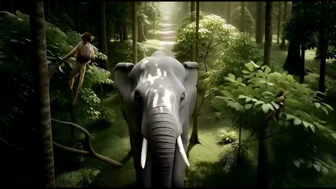 Bandar ki class room jangal book !!!