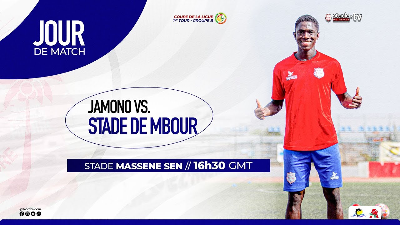 Coupe de la ligue (1er Tour GB) - Jamono vs. Stade de Mbour