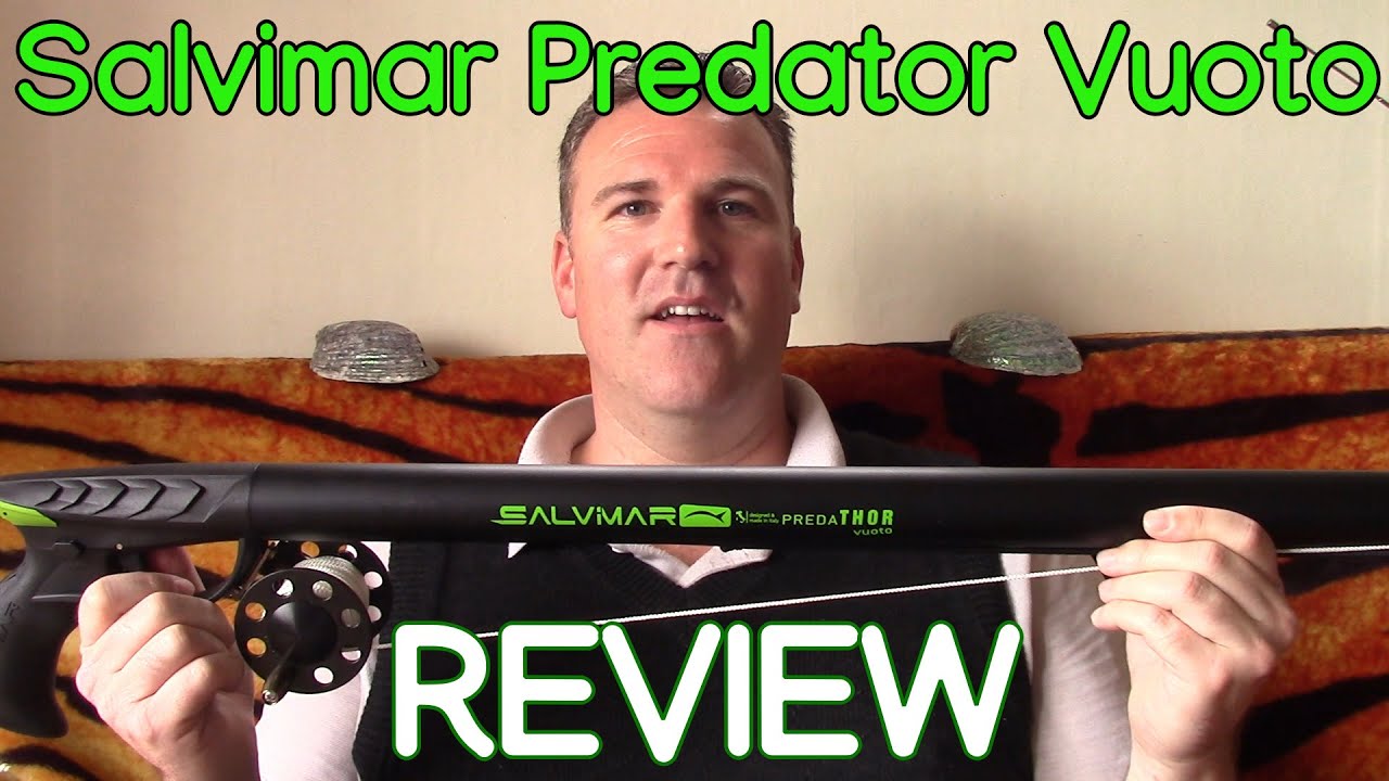 Pneumatic speargun Review - Salvimar Predator Vuoto