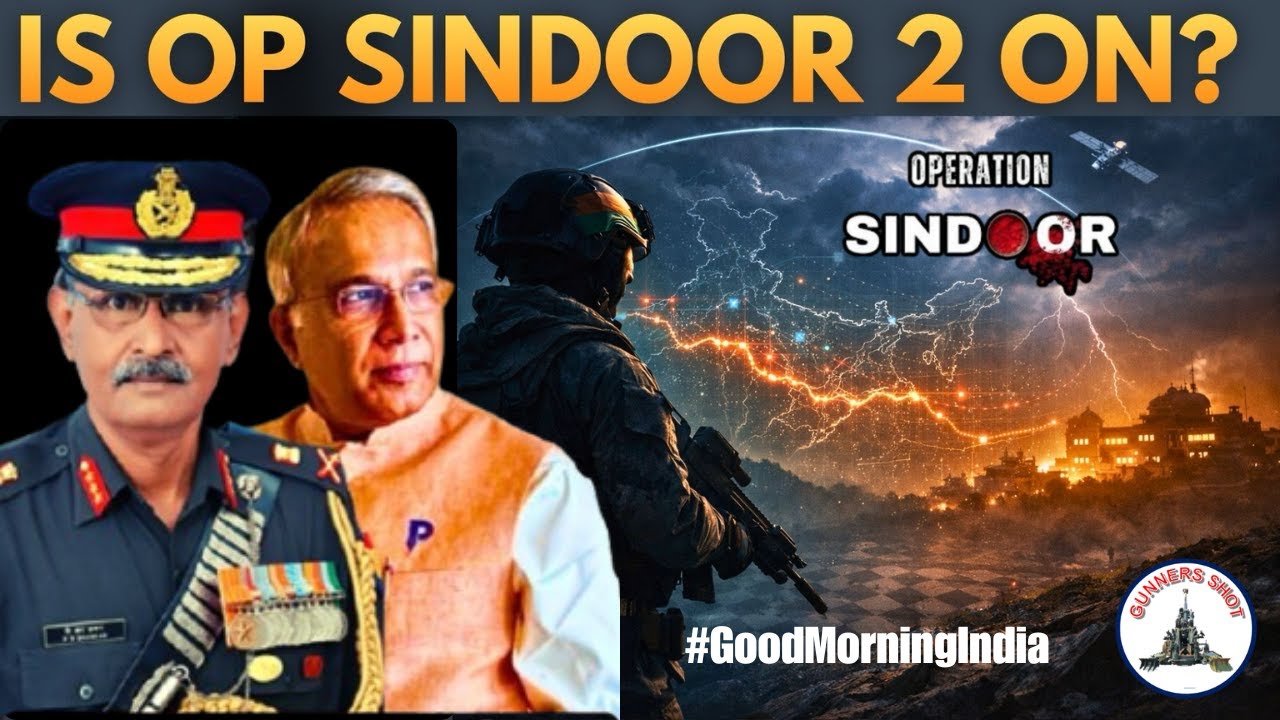 Op Sindoor 2 On? Silent, Indirect & Non-Kinetic? • Lt Gen R Shankar (R), Sree Iyer