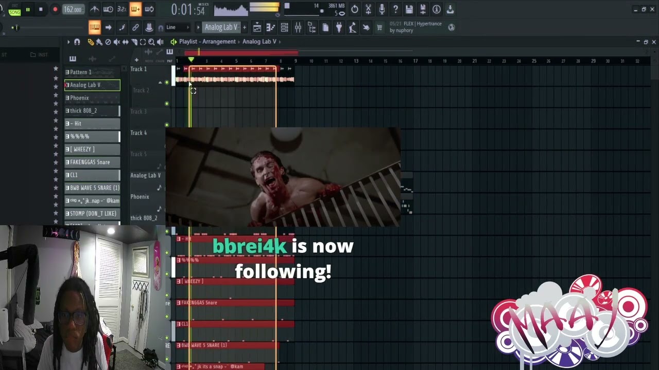 maajins cooks up 5 beats and 1 song in 2 hours
