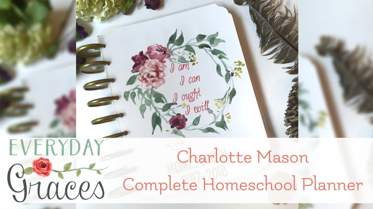 Charlotte Mason Complete Homeschool Planner