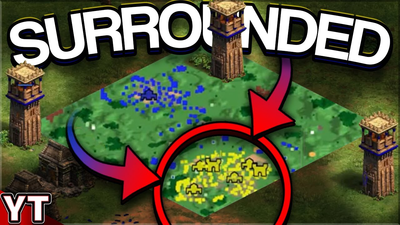 He was Completely Surrounded!