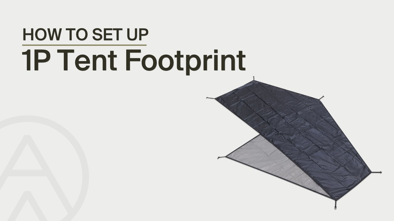 Alton - 1P Tent Footprint - How To