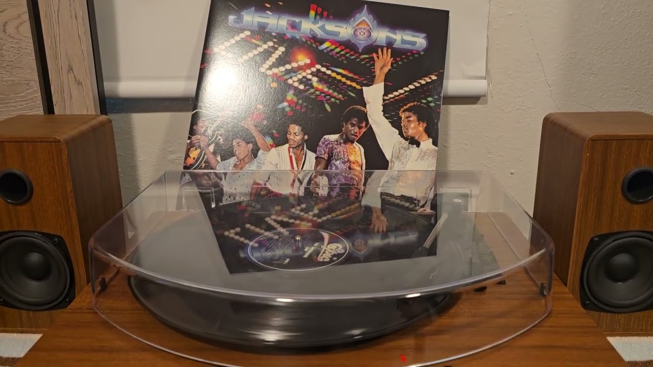 The Jacksons  vinyl live USA tour 1981. Can you feel it.