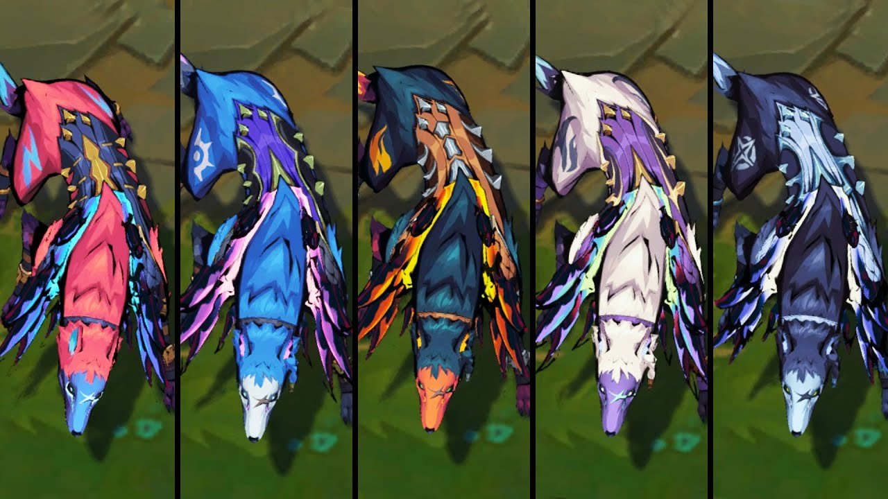 All Soul Fighter Naafiri Chromas (League of Legends)