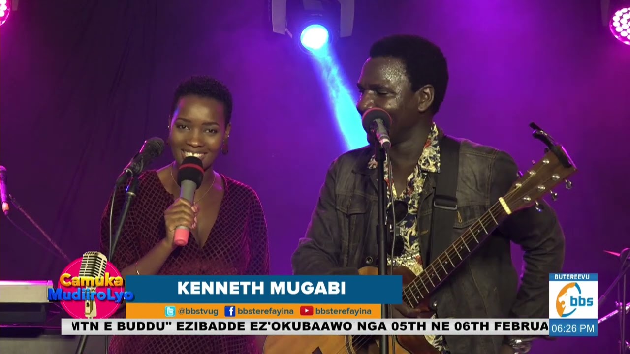 Kenneth Mugabi ayimbidde Haffy Powers akayimba